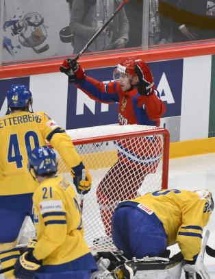 Sverige fikk bank av Russland