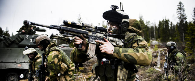 Sersjant Andr� (25) er h�rens knyttneve
