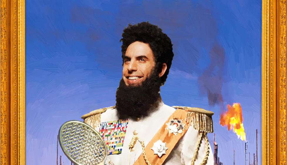 PLUMPE GREIER: Hvis du liker �The Dictator�, liker du ogs� Adam Sandler. Egentlig.