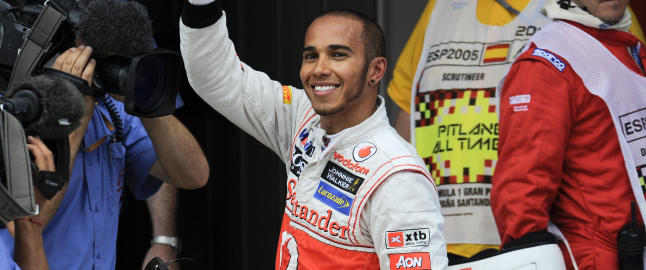 Hamilton raskest i kvaliken