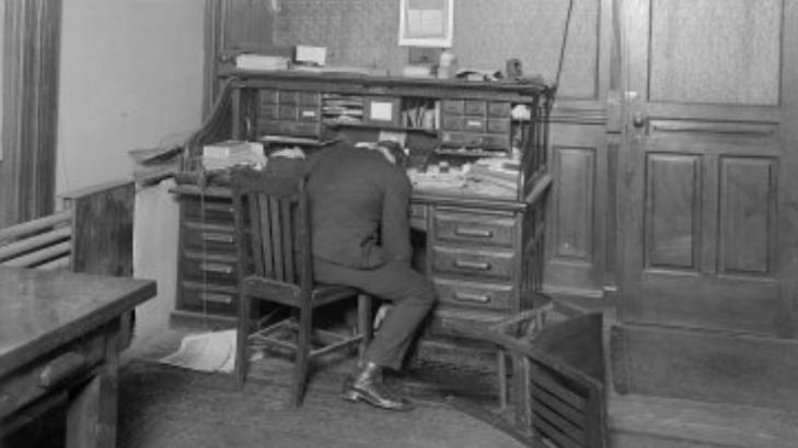 FORTELLER SIN EGEN HISTORIE: Bilder kan fortelle mye, og det er ofte nødvendig fordi bildetekstene er nokså mangelfulle. Foto: New York Municipal Archives FORTELLER SIN EGEN HISTORIE: Bilder kan fortelle mye, og det er ofte nødvendig fordi bildetekstene er nokså mangelfulle. Foto: New York Municipal Archives