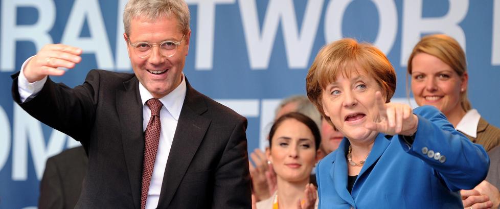 Merkel f�r smekk av velgerne