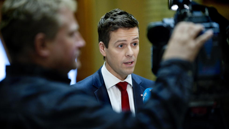 - POLITIKKENS DON JUAN: Da kan den lange valgkampen begynne. Don Juan har funnet sin make, skriver Martine Aurdal. Foto: Thomas Haugersveen / Dagbladet