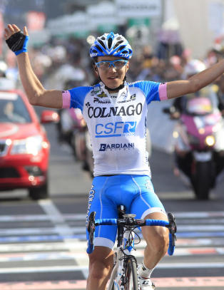 Pozzovivo vant etter solobrudd