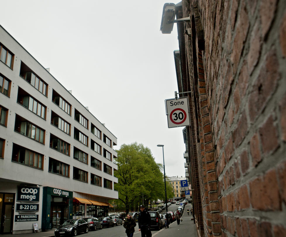 LETEAKSJON: Det er i denne gaten Tor Marius Gromstad (22) sist ble sett. Foto: Anita Antzen/Dagbladet