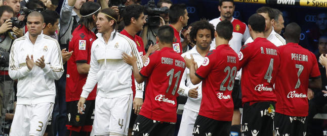 Mallorca sto �resvakt da Real Madrid n�dde 100 poeng