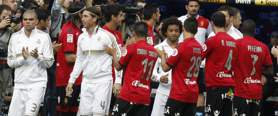 Mallorca sto �resvakt da Real Madrid n�dde 100 poeng
