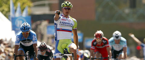 Sagan spurtet til seier p� f�rste etappe i California