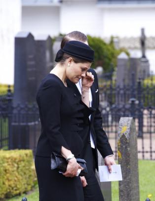 Kronprinsesse Victoria klarte ikke holde tårene tilbake