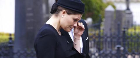 Kronprinsesse Victoria klarte ikke holde tårene tilbake