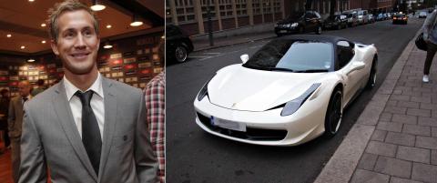 Sjekk Morten Gamst Pedersens nye Ferrari