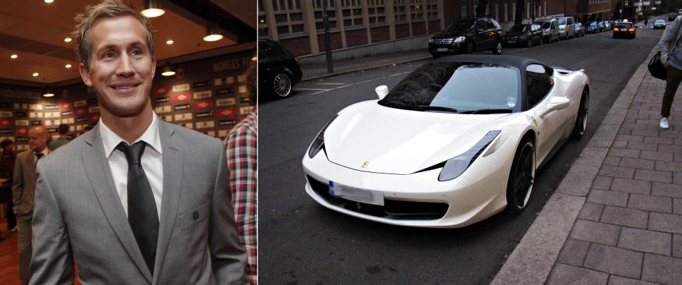 Sjekk Morten Gamst Pedersens nye Ferrari