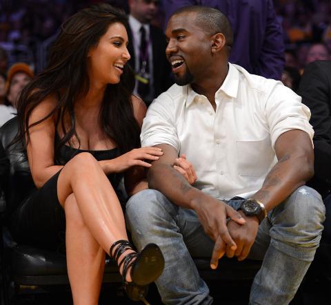 Kanye West dukker opp i Kardashians realityshow