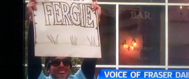 - Det ser ut til at Ferguson er presidenten av England