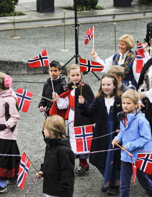 Ingrid Alexandra i barnetog for første gang