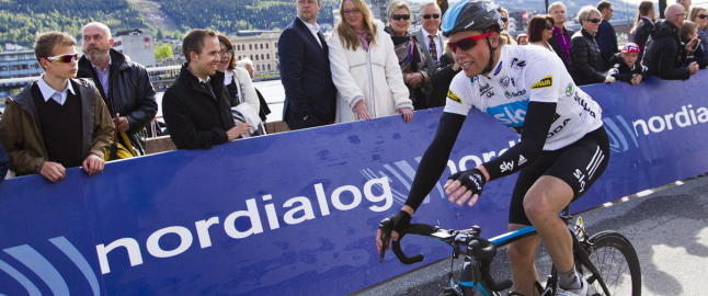 Edvald misforn�yd etter svak spurt i Tour of Norway
