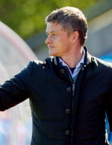 Solskj�r er i England