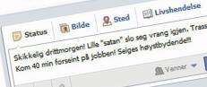 - � blottstille barn som dette, er rett og slett sjikan�st