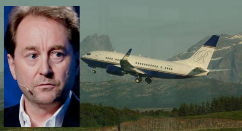 N�r ble det feil med privatjet, R�kke?