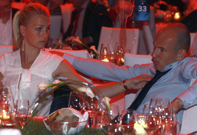 S�nn hadde Robben det p� taperbanketten i natt