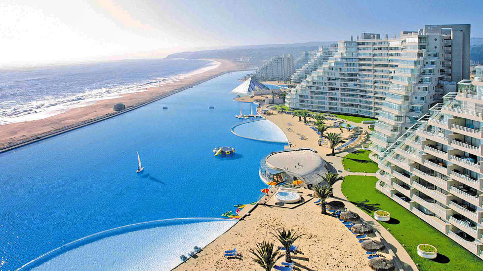 largest residential pool in the world