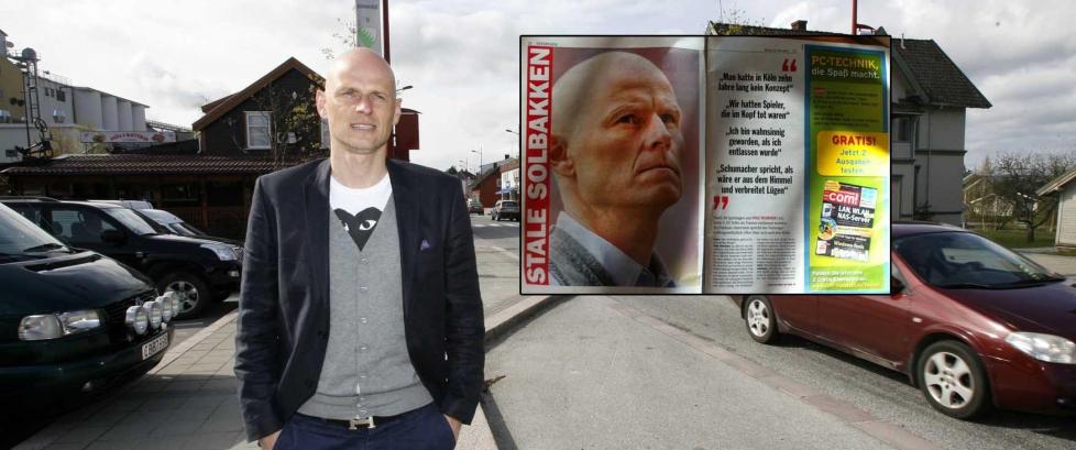 Rasende Solbakken tok oppgj�r
med Tyskland-legende