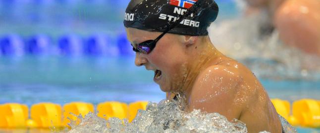 Stiberg til semifinalen i sv�mme-EM