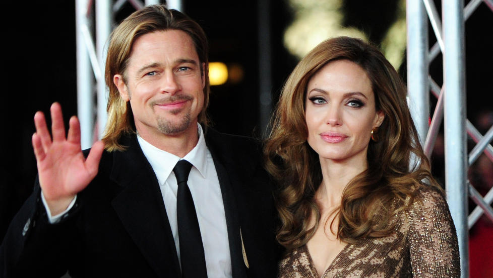 ST�TTET OVERGREPSOFFER: Brad Pitt bekreftet historien til overgrepsofferen Jillian Lamb, noe som f�rte til at faren hennes ble d�mt til sju �rs fengsel. Her er Pitt sammen med skuespillerkona Angelina Jolie. Foto: JOHANNES EISELE / AFP / NTB SCANPIX