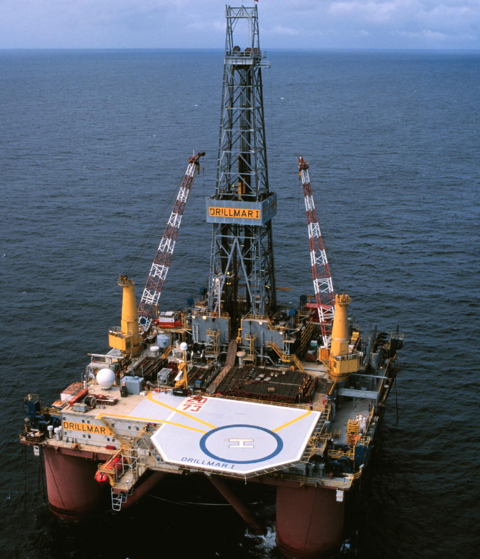 OLJERIGG: Statoils leterigg Drillmar 1 ligger utenfor Nigerias kyst.