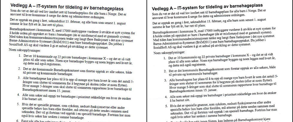 Fikk samme eksamen som i fjor