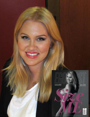 �Blondinbella� ga pappa nakensjokk