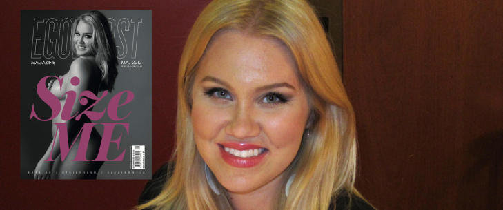 �Blondinbella� ga pappa nakensjokk