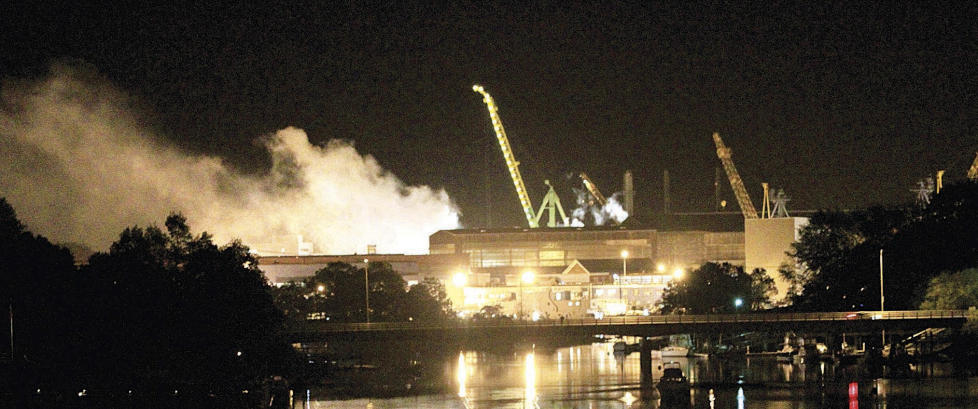 Brann om bord i amerikansk atomub�t