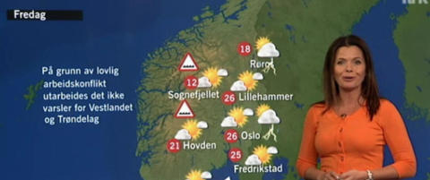 Her må NRK holde været hemmelig