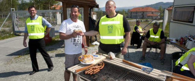 Fri fra fengsel under streik