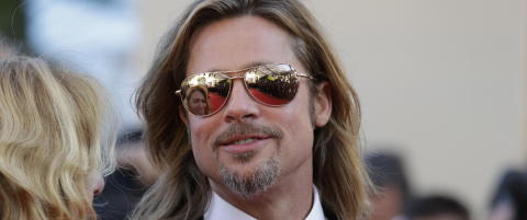 Brad Pitt stilte med luksuriøst tilbehør på rød løper