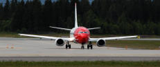 Norwegian-fly måtte snu to ganger