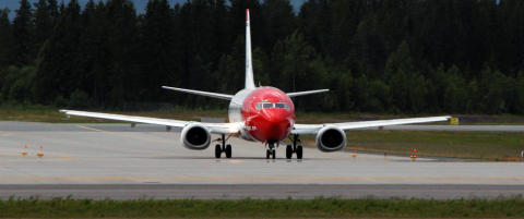 Norwegian-fly måtte snu to ganger
