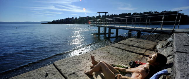 Ikke så varmt i Oslo siden mai 1946