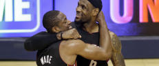 LeBron hyller Wade da Heat gikk videre