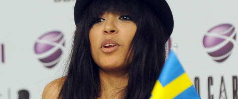 Her var Loreen n�r ved � bli disket