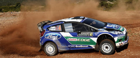 Petter Solberg vant fjerde fartspr�ve