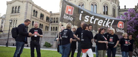 Streiken biter dobbelt s� hardt over pinse