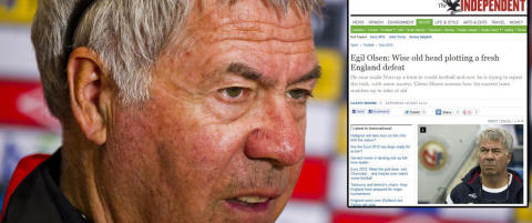 �S� fulgte Egil Olsen-�rene - England ydmyket�