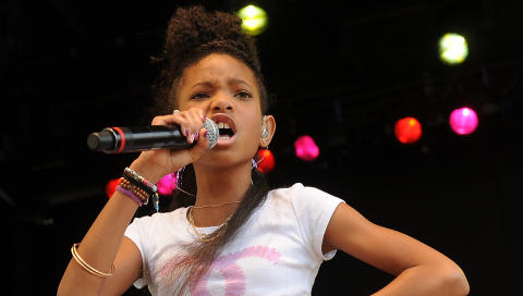 MISLIKER HUSREGLENE: Willow Smith skal v�re lite forn�yd med at foreldrene har satt opp husregler for henne og br�drene. Foto: Stella Pictures