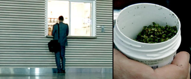 Her f�r Svein (40) tilbake marihuana fra norske tollere