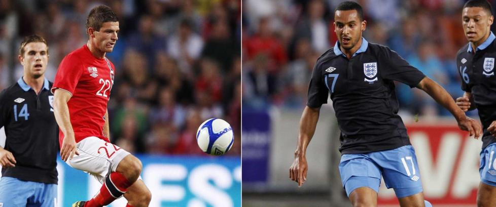 Berisha ville bytte drakt med Walcott -
men fikk nei