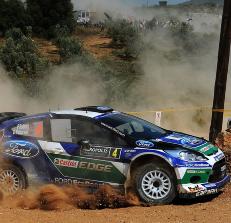Petter Solberg m�tte bryte Rally Acropolis