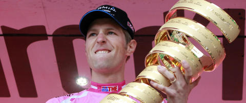 Hesjedal vant Giro d'Italia etter nervepirrende sistetempo