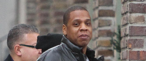 Jay-Z vinket til jentene i sommerv�ret i Oslo